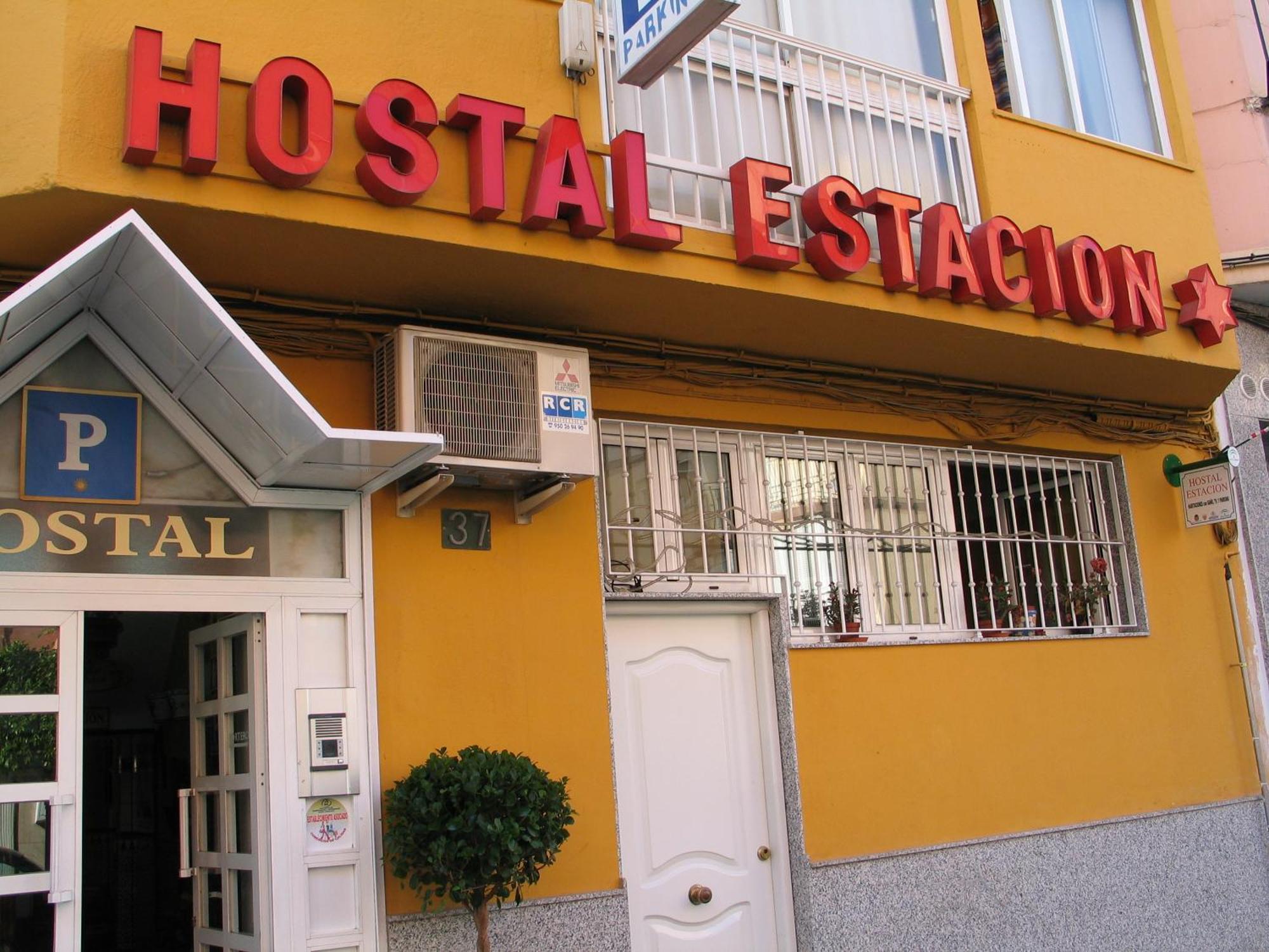 Hostal Estación Almería Exterior foto