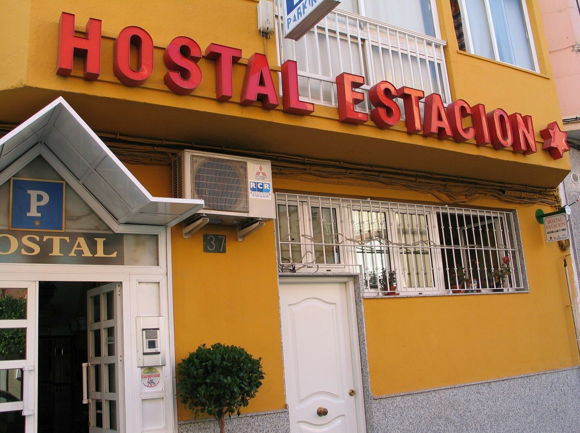 Hostal Estación Almería Exterior foto